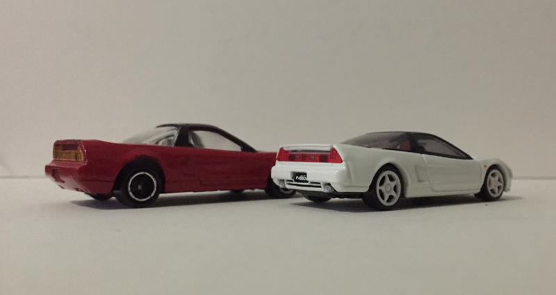 Illustration for article titled Two Honda NSXs by Tomica